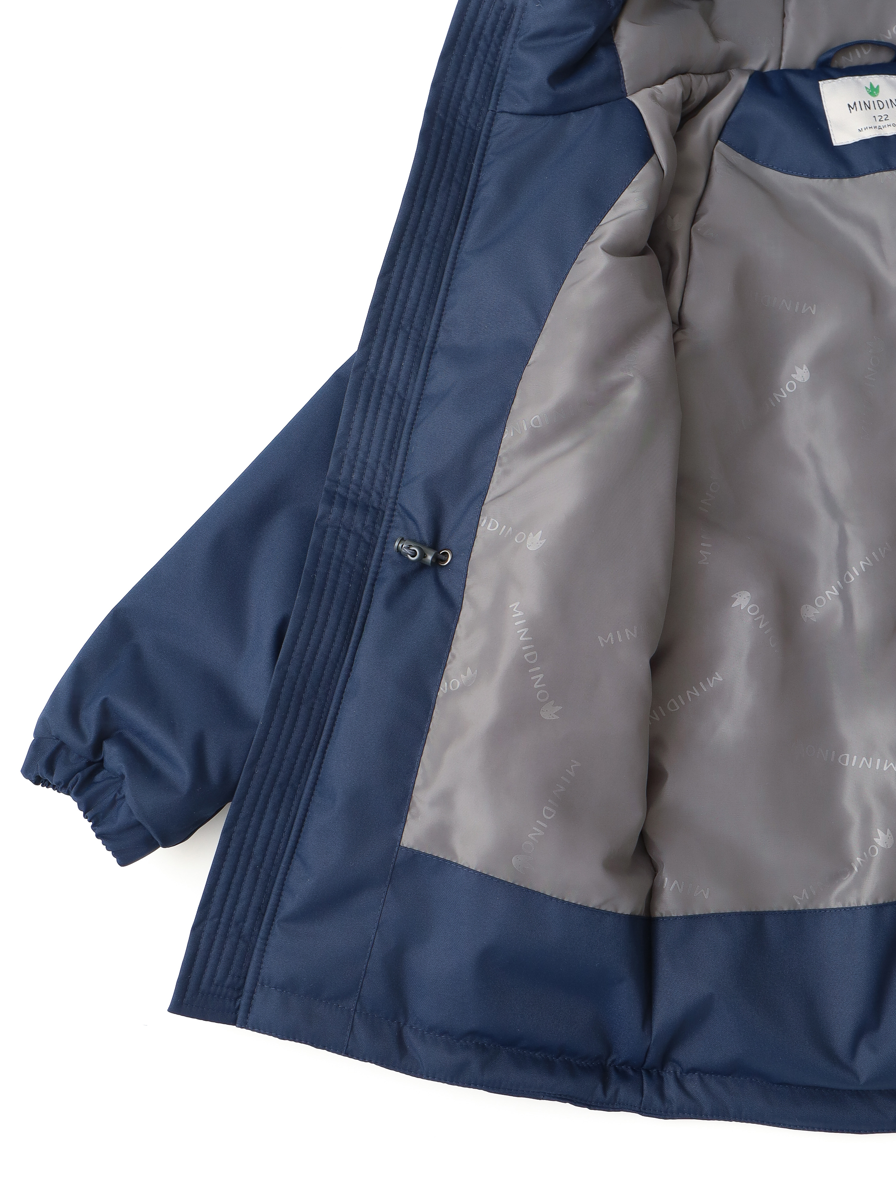 Куртка MINIDINO B-VO-Krt-039/0Куртка демисезонная Minimal темно-синяя детская - фото 8