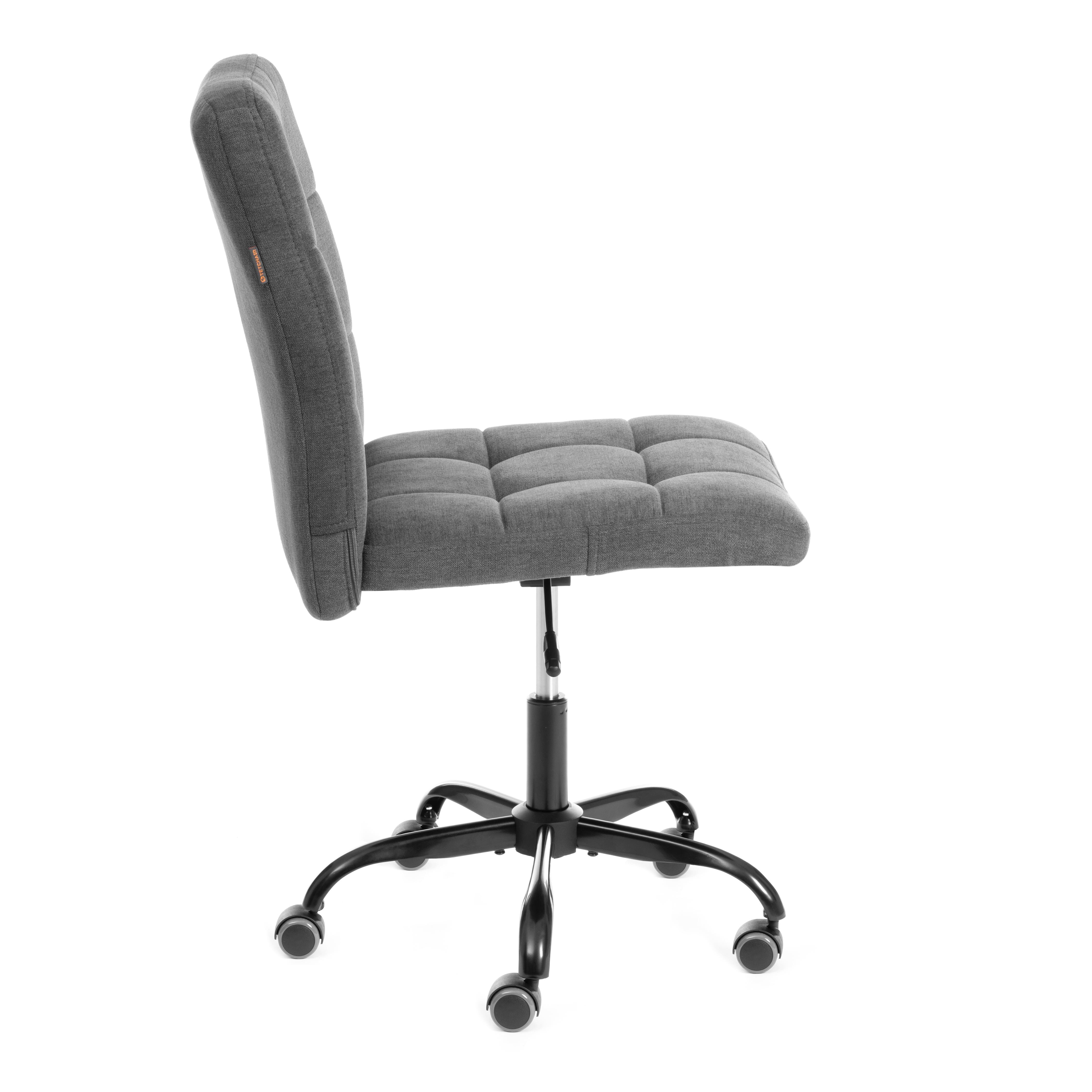 Компьютерное кресло TETCHAIR FIESTA metalBL, ткань, серый - фото 2