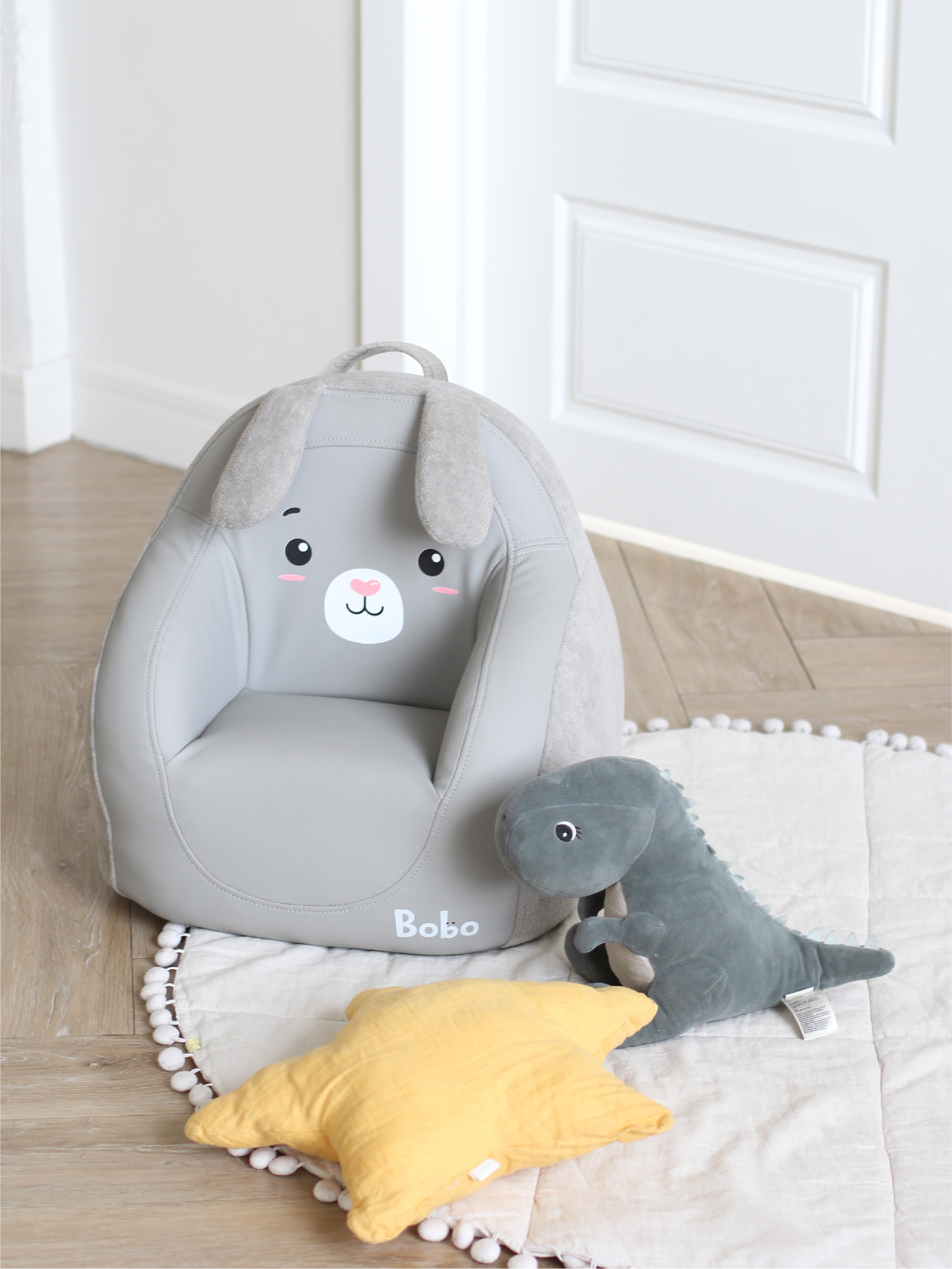 Кресло Фабрика Облаков серый - фото 14