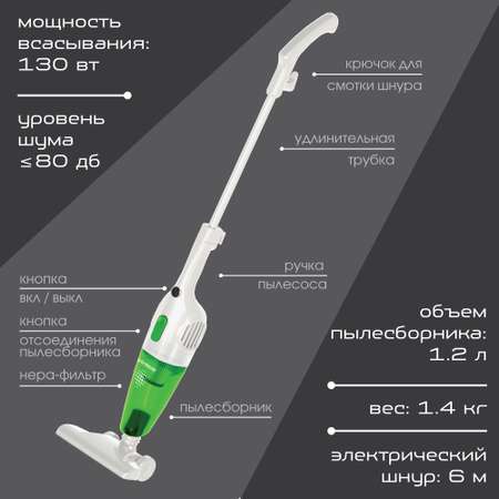 Вертикальный пылесос ENDEVER SKYCLEAN VC-279