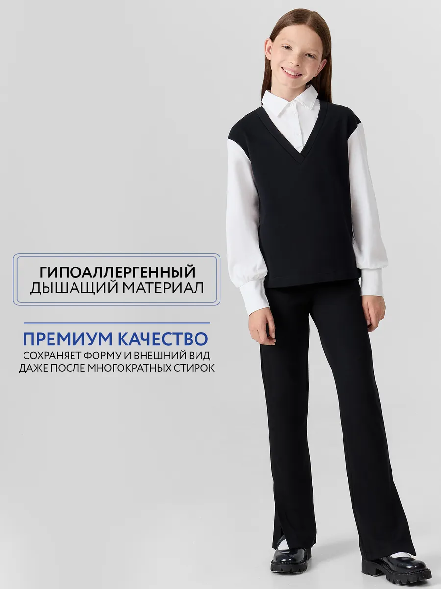 Джемпер Mark Formelle (Марк Формэль) 127910/черный - фото 3