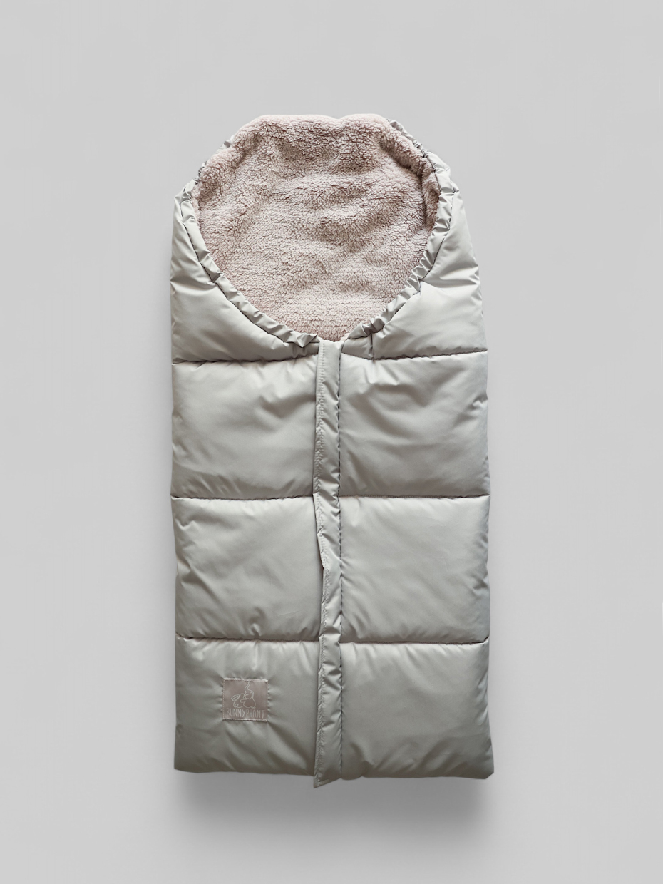 Конверт в коляску Bunnyphant серый - фото 4