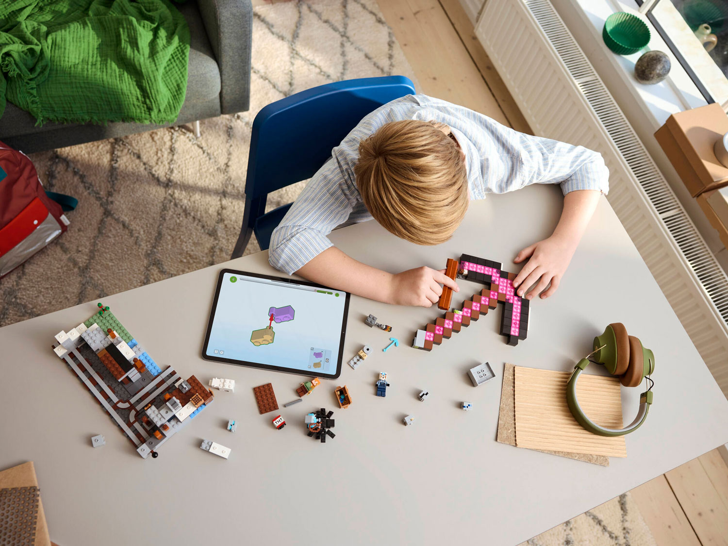 Конструктор LEGO Minecraft Шахта Кирка 530 дет. - фото 12