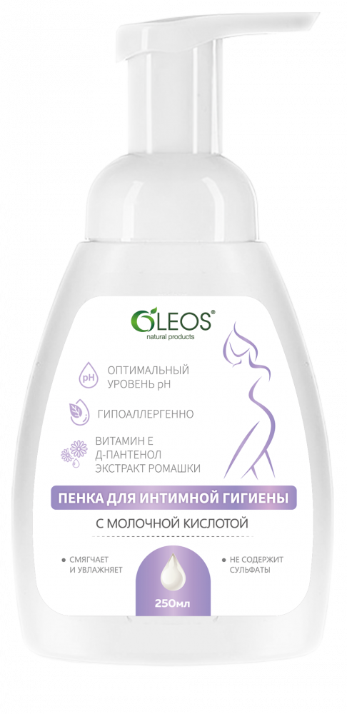 Пенка Oleos для интимной гигиены - фото 1