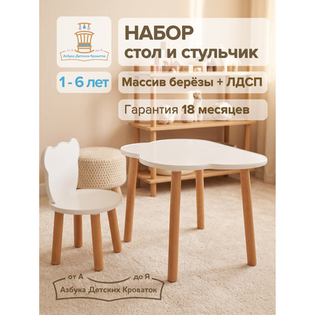 Комплект мебели Азбука Кроваток (стол, стул)