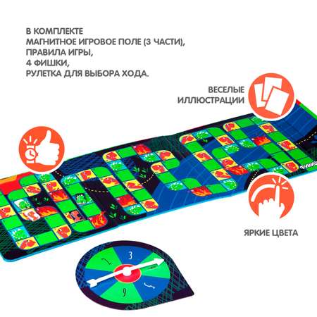 Настольная игра Bondibon в дорогу мини Эра динозавров