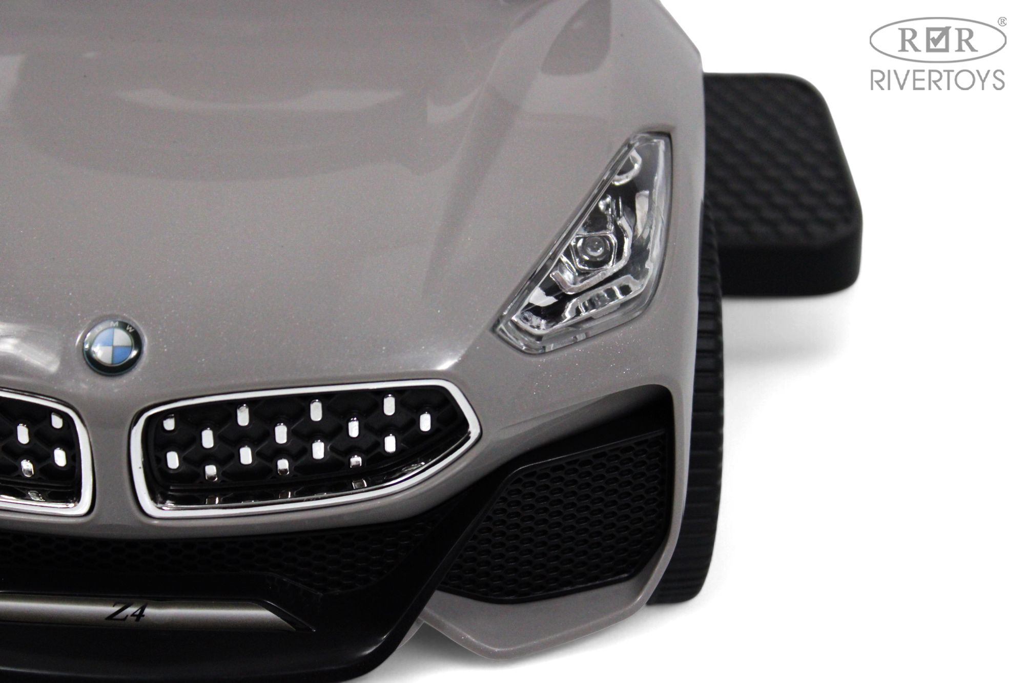 Каталка RIVERTOYS Z005ZZ-B-GREY серый - фото 4