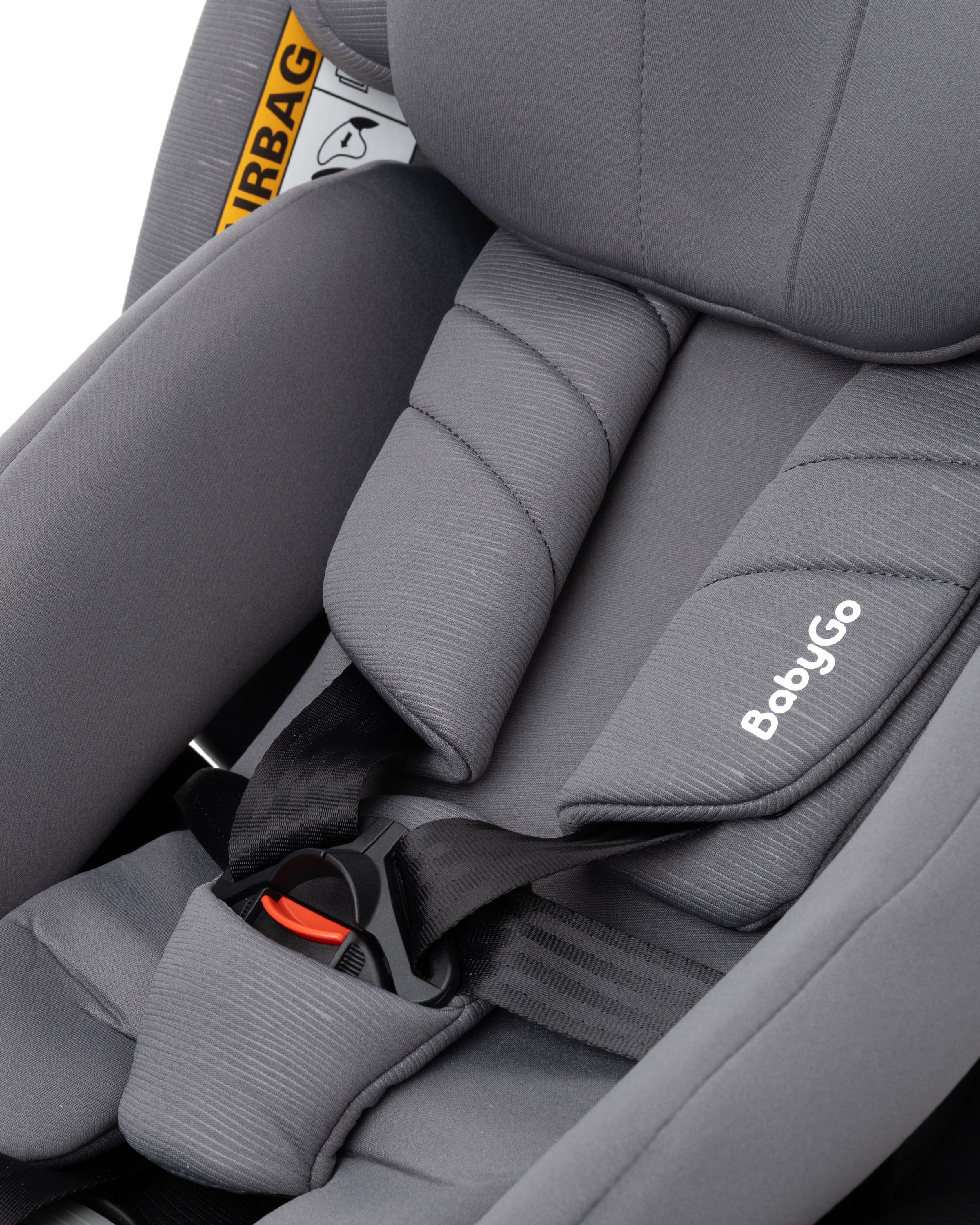 Автокресло BabyGo 4-Stage 0+/1/2/3 (0-36 кг) серый - фото 19