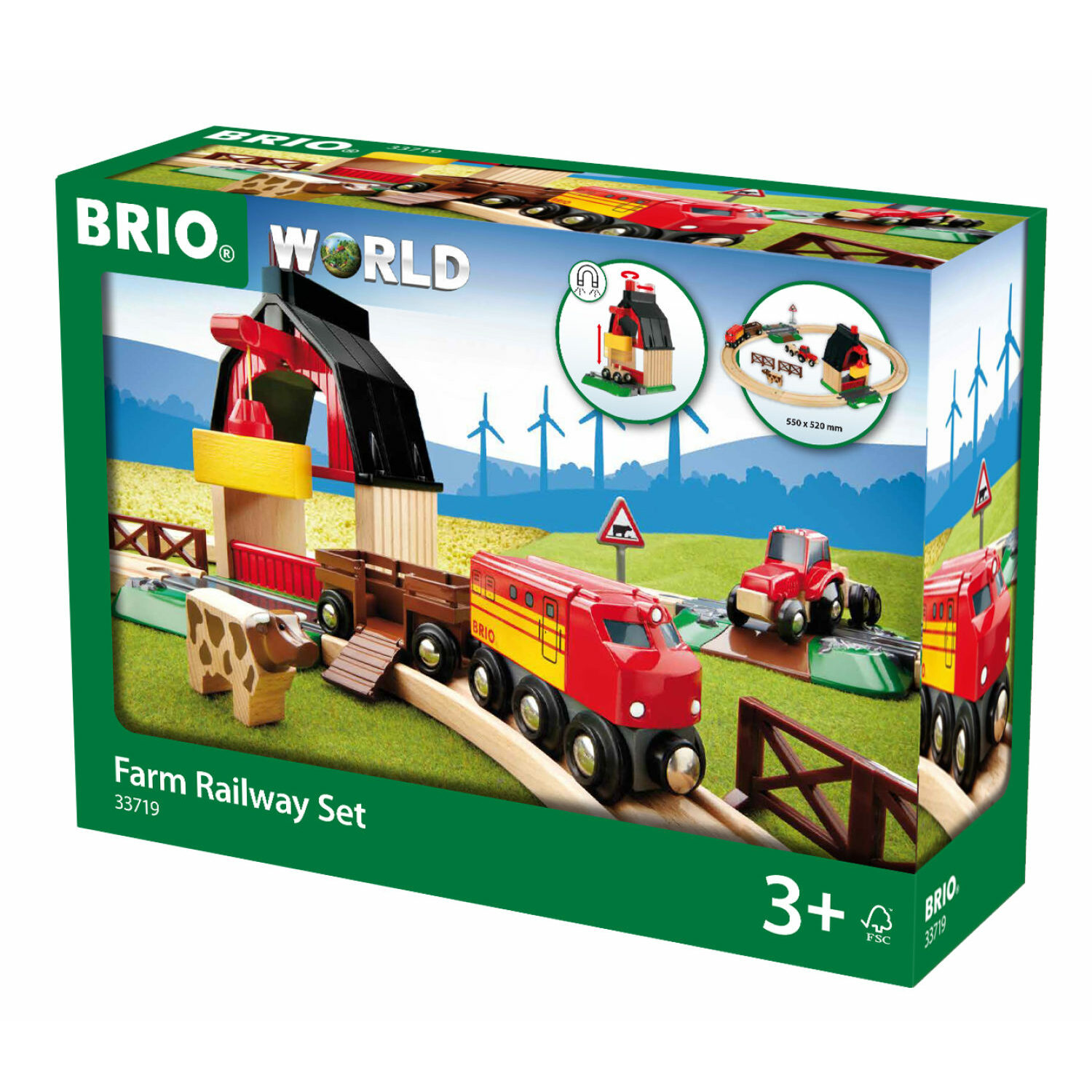 Набор железнодорожный Brio 55.5 см 33719 - фото 11