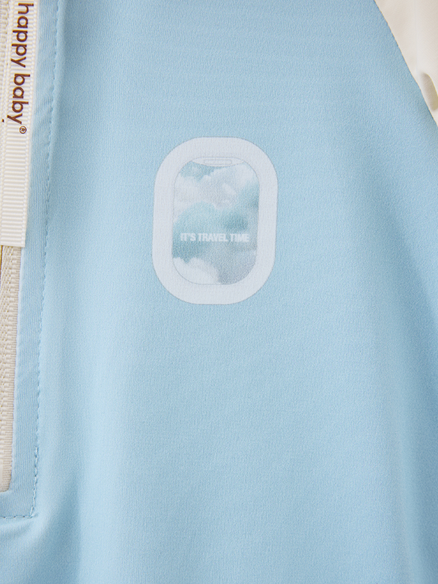 Футболка для плавания Happy Baby 50661-1_light blue (air dog) - фото 4