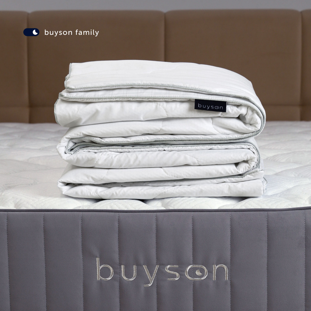 Летнее одеяло с разносторонним чехлом buyson BuyTurn 140х205 см - фото 18