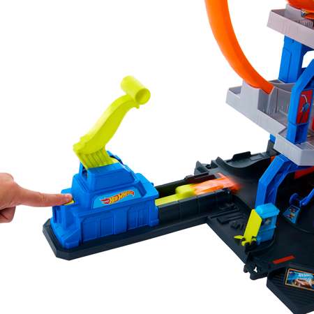 Гараж Hot Wheels City Мега гараж