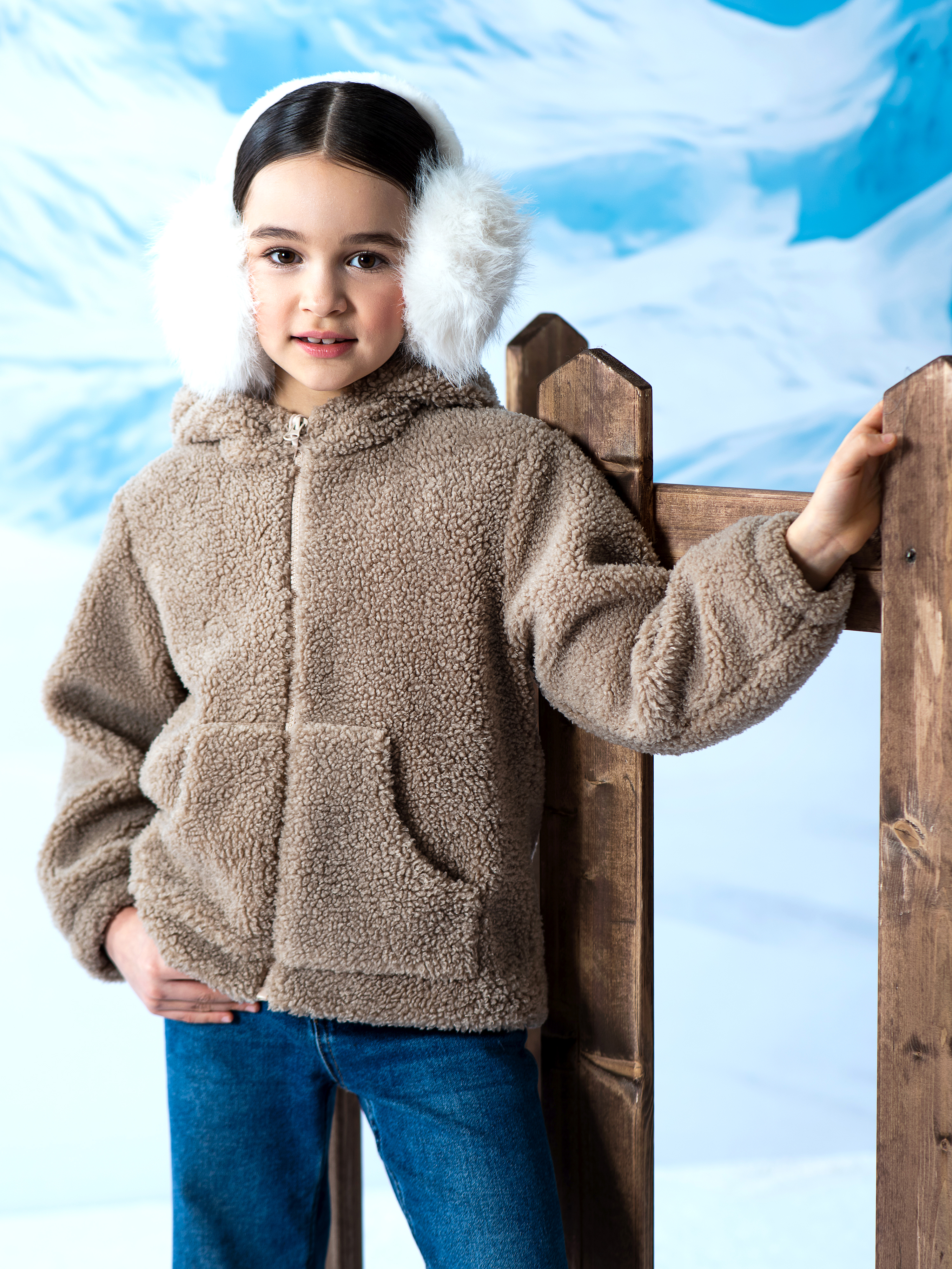 Толстовка LisaWeta FC-01-24 бежевый - фото 9