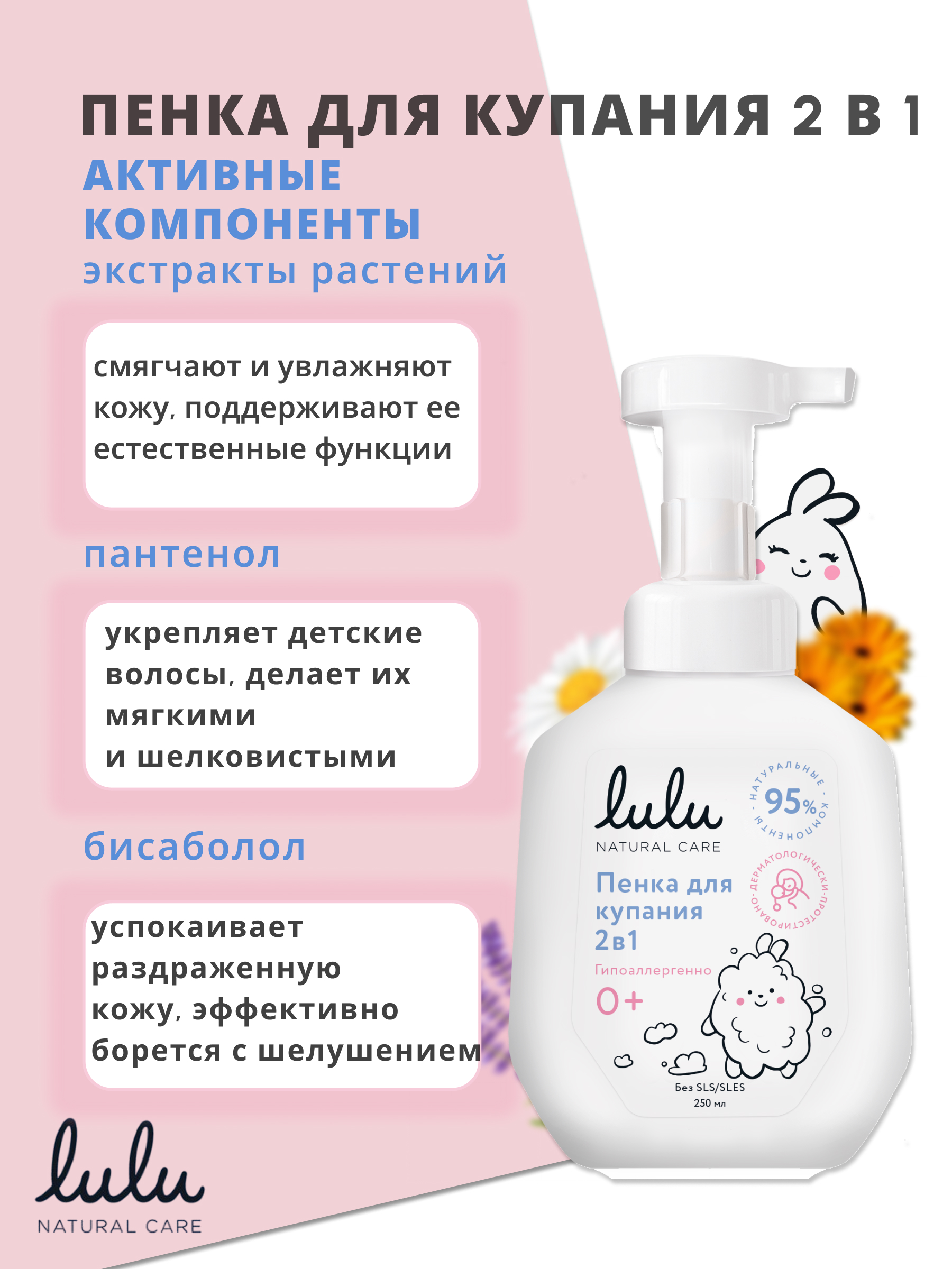 Набор LULU гель, молочко, мыло косметическое, пена - фото 5