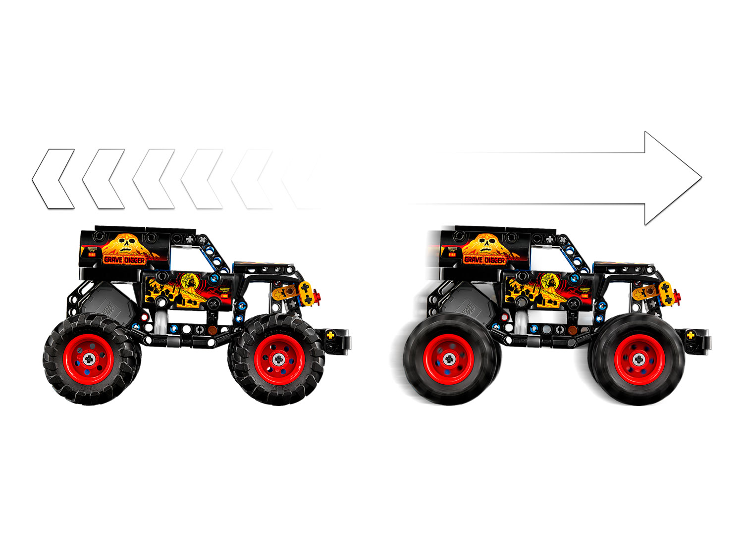 Конструктор LEGO Technic Monster Jam 263 дет. - фото 2