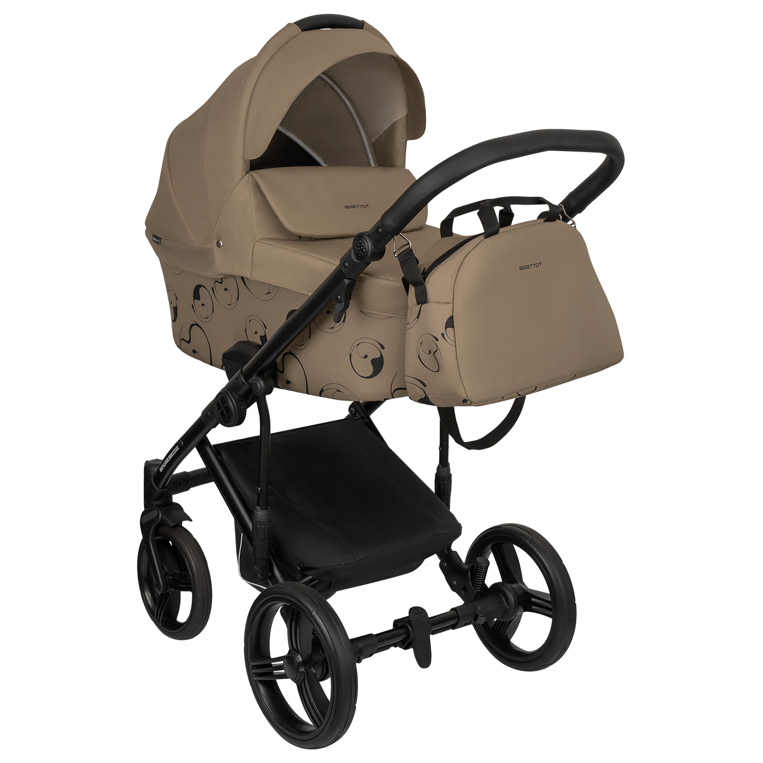 Коляска 2в1 Bebetto Magnum Light SE бежевый - фото 1
