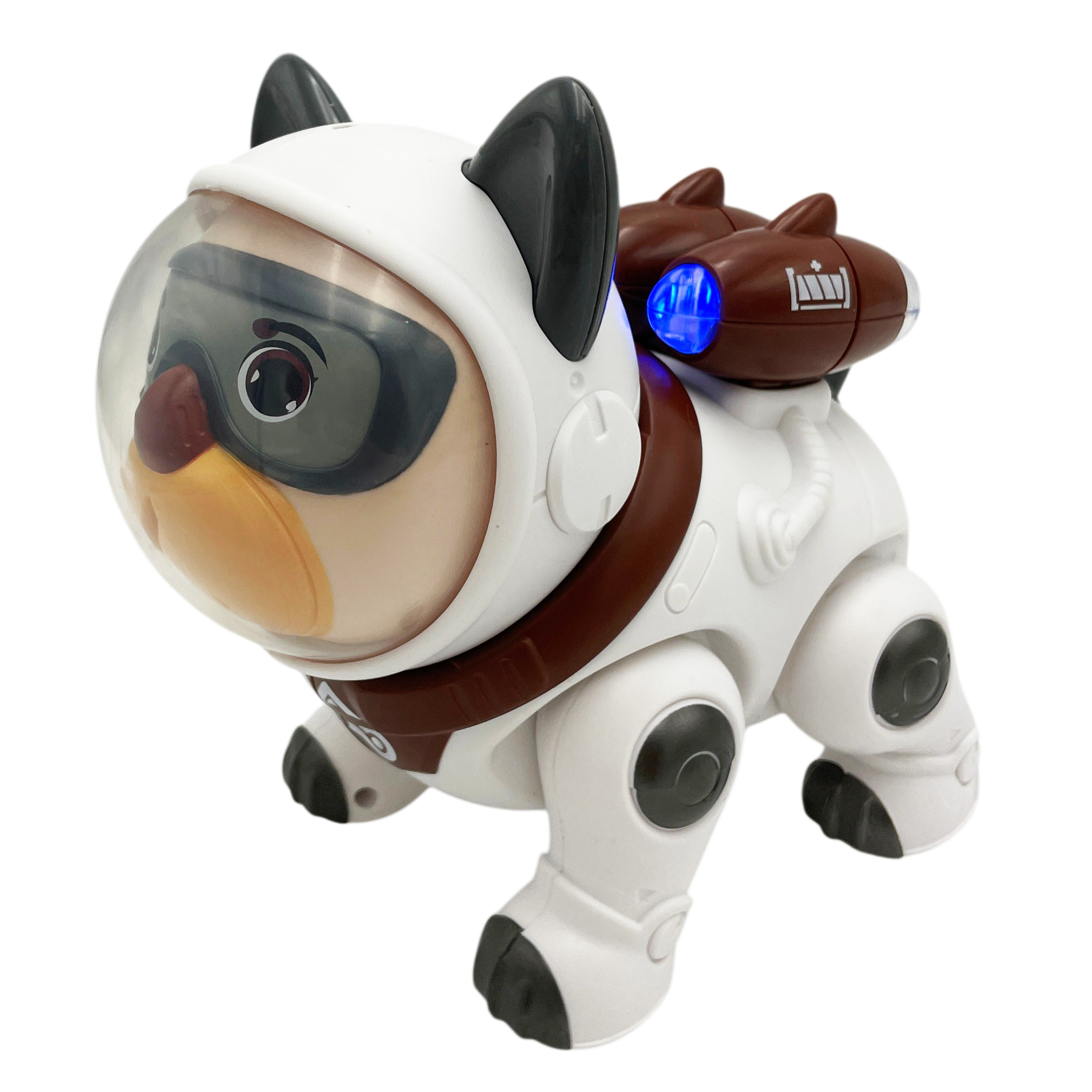 Собака РУ LANSI WORLD Космонавт интерактивная - фото 15