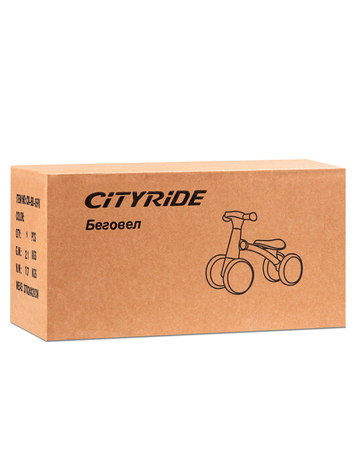 Четырехколесный беговел CITYRIDE - фото 21