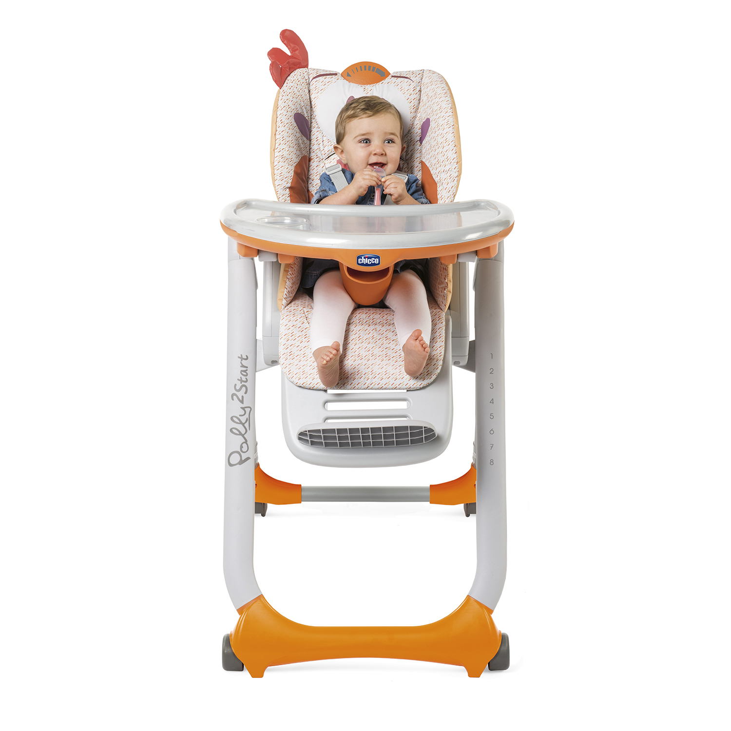 Стульчик для кормления Chicco классический - фото 12