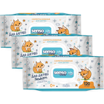 Влажные салфетки SENSO BABY 3 упак. 120 шт.