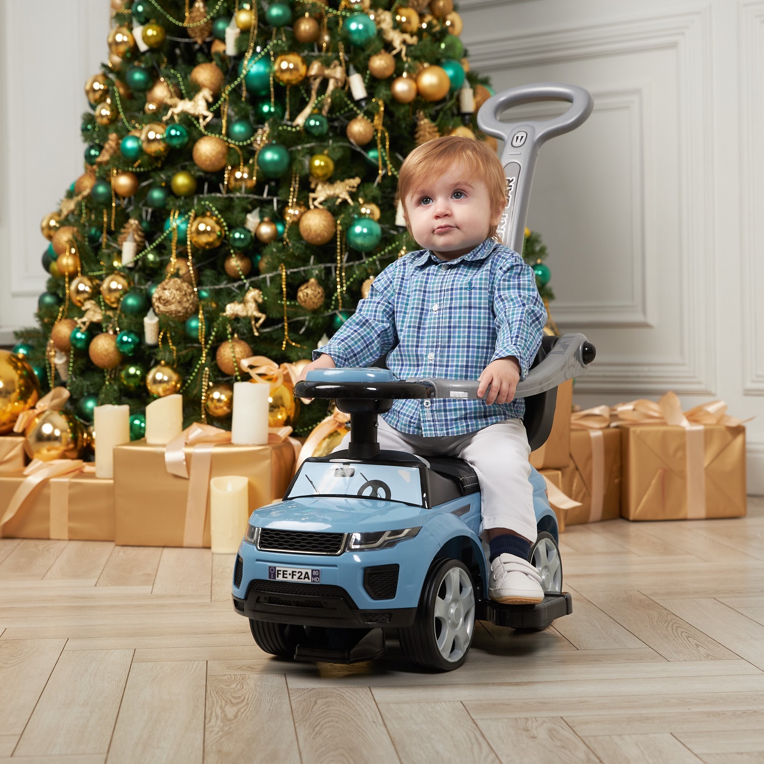Пушкар BabyCare Sport car с ручкой - фото 18