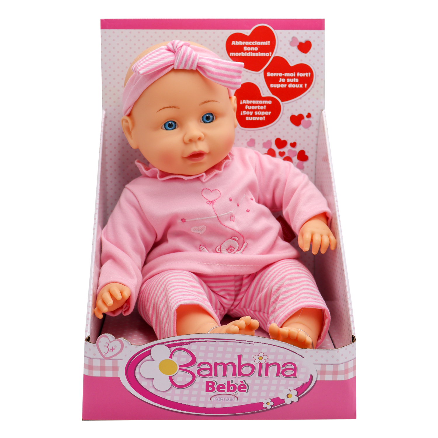 Кукла пупс Bambina Bebe BD360P-1 - фото 6