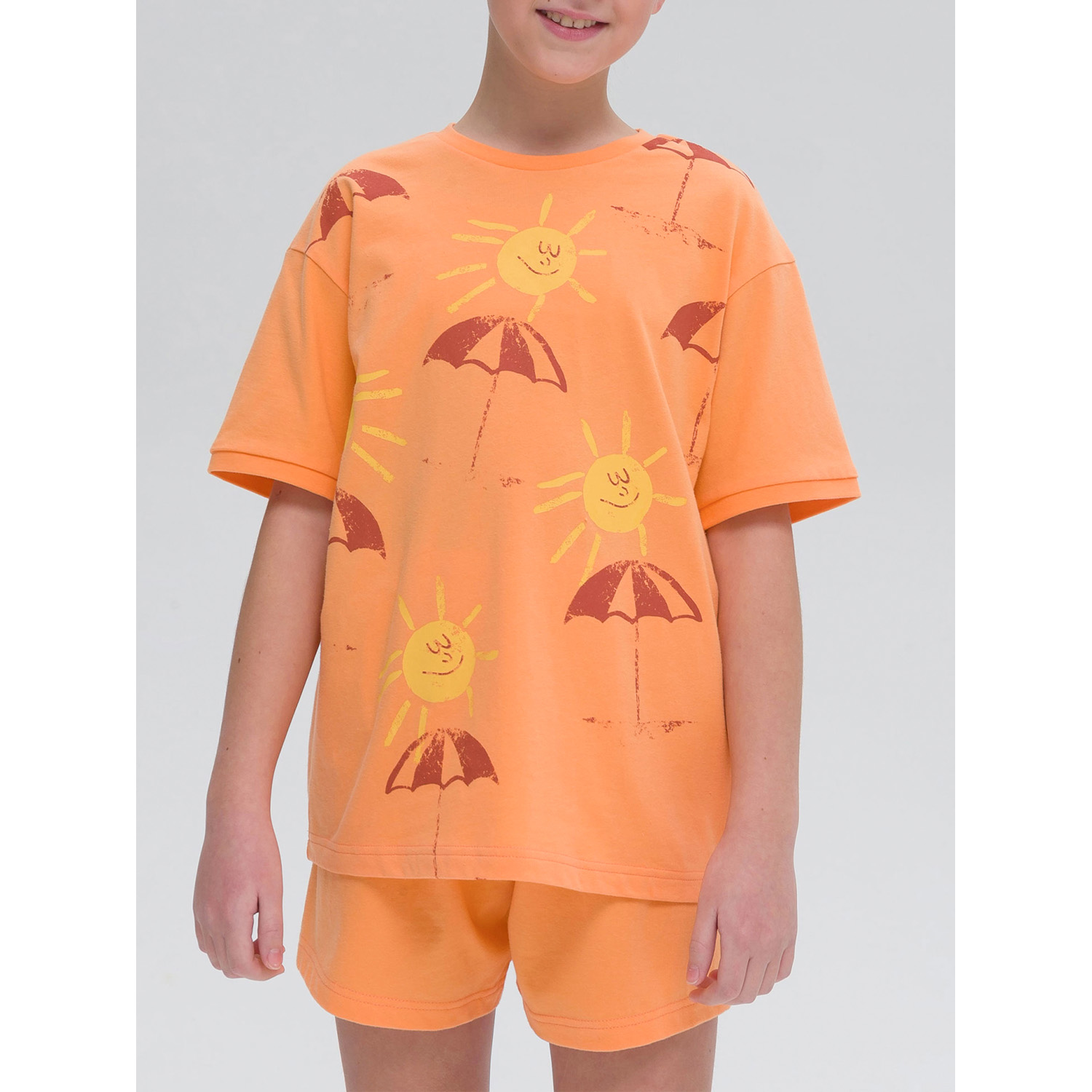 Пижама Pelican WFATH5317U/Оранжевый(31) - фото 1