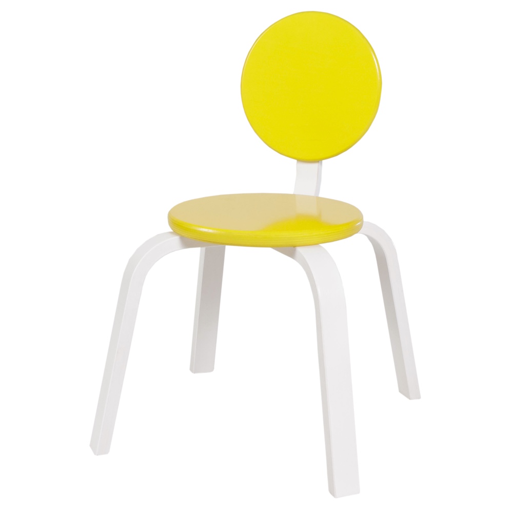 Изображение товара Детский деревянный стул Росигрушка Цветик 260 безопасный и легкий для малышей