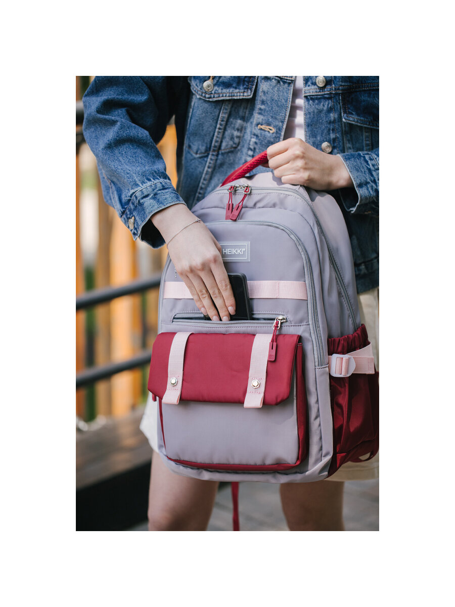 Рюкзак HEIKKI школьный городской для подростков для ноутбука - фото 24