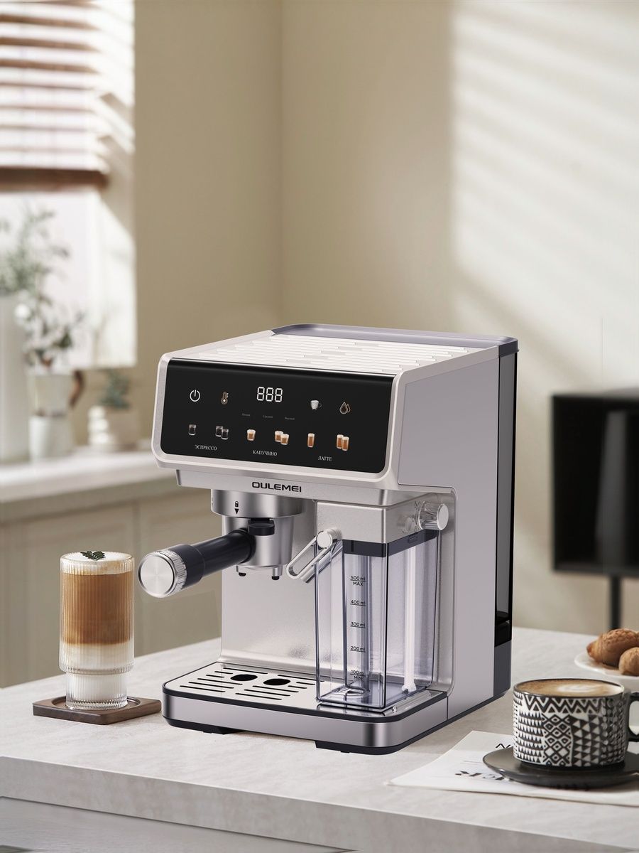 Автоматическая Кофемашина, капучинатор Oulemei OLM-KFA033 - фото 8