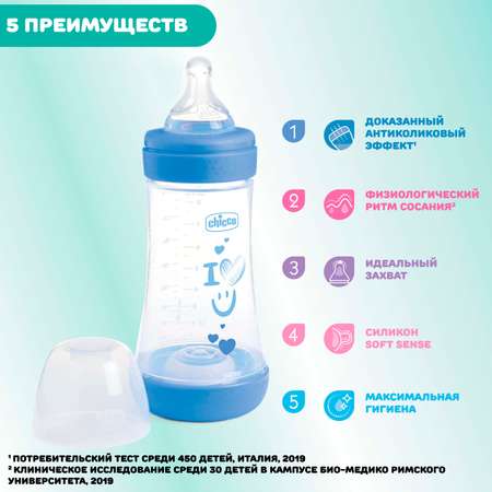 Бутылочка Chicco 240 мл
