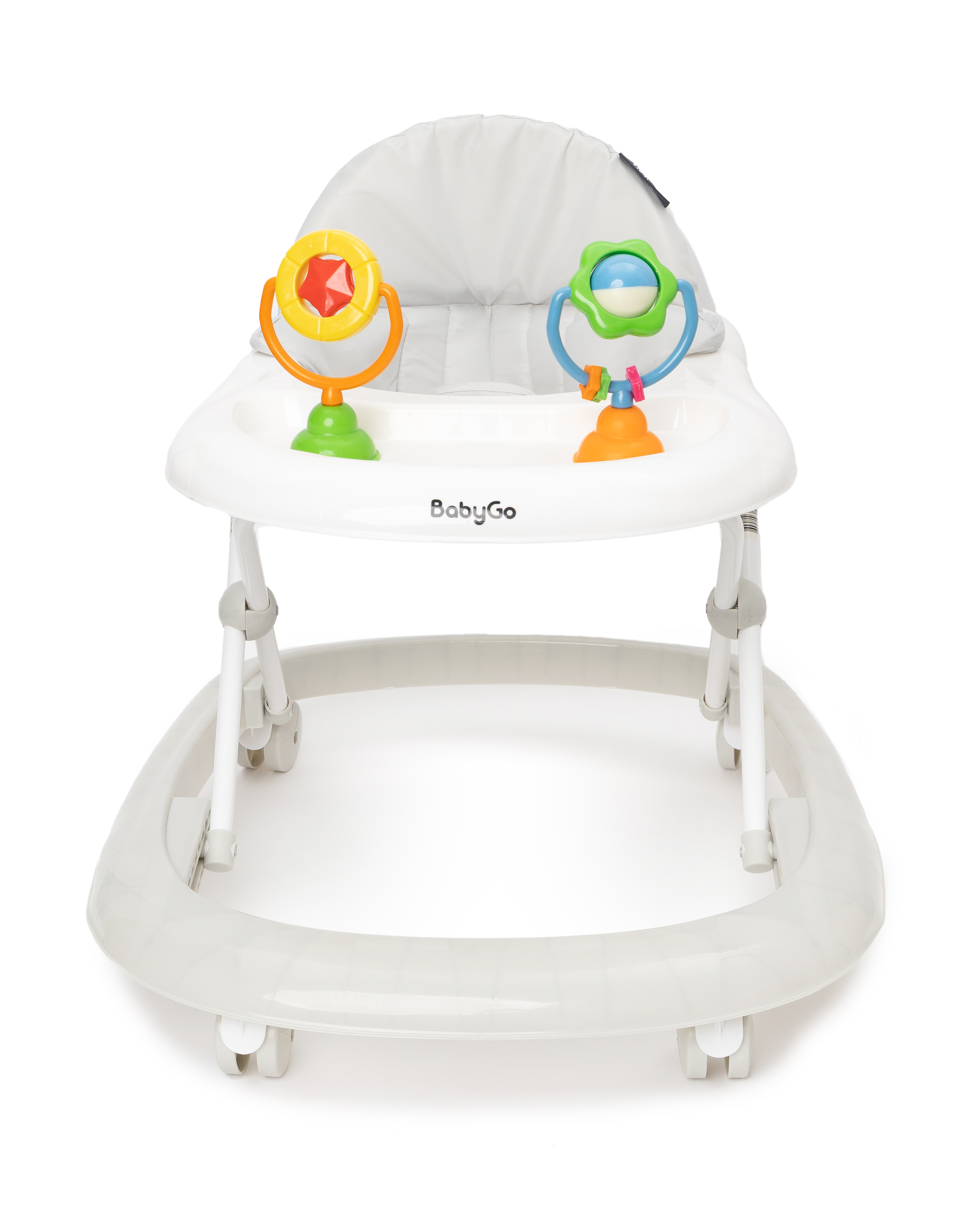 Ходунки BabyGo Walker серый - фото 1