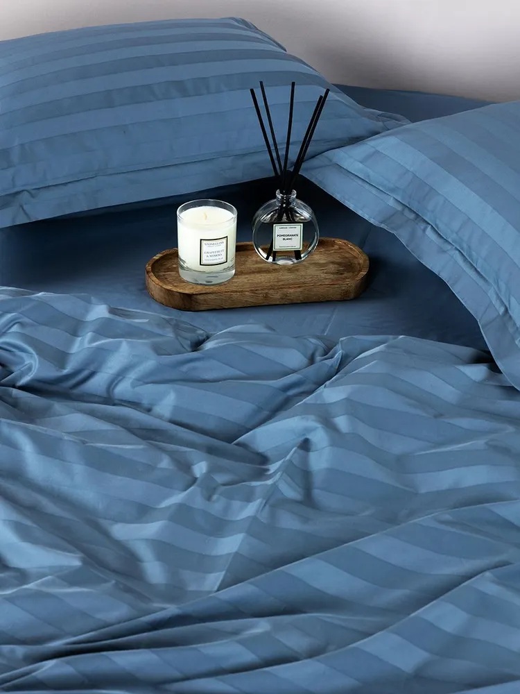 Комплект постельного белья Askona Comfort Stripe 3*3 2.0 односпальный 2 предм. - фото 3