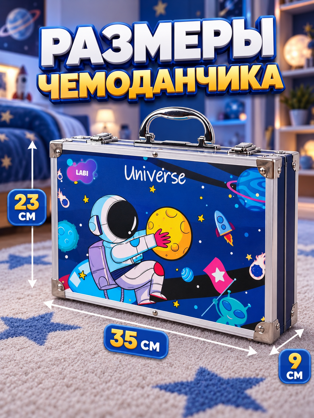 Набор для рисования LABI творчество 147 шт. - фото 7