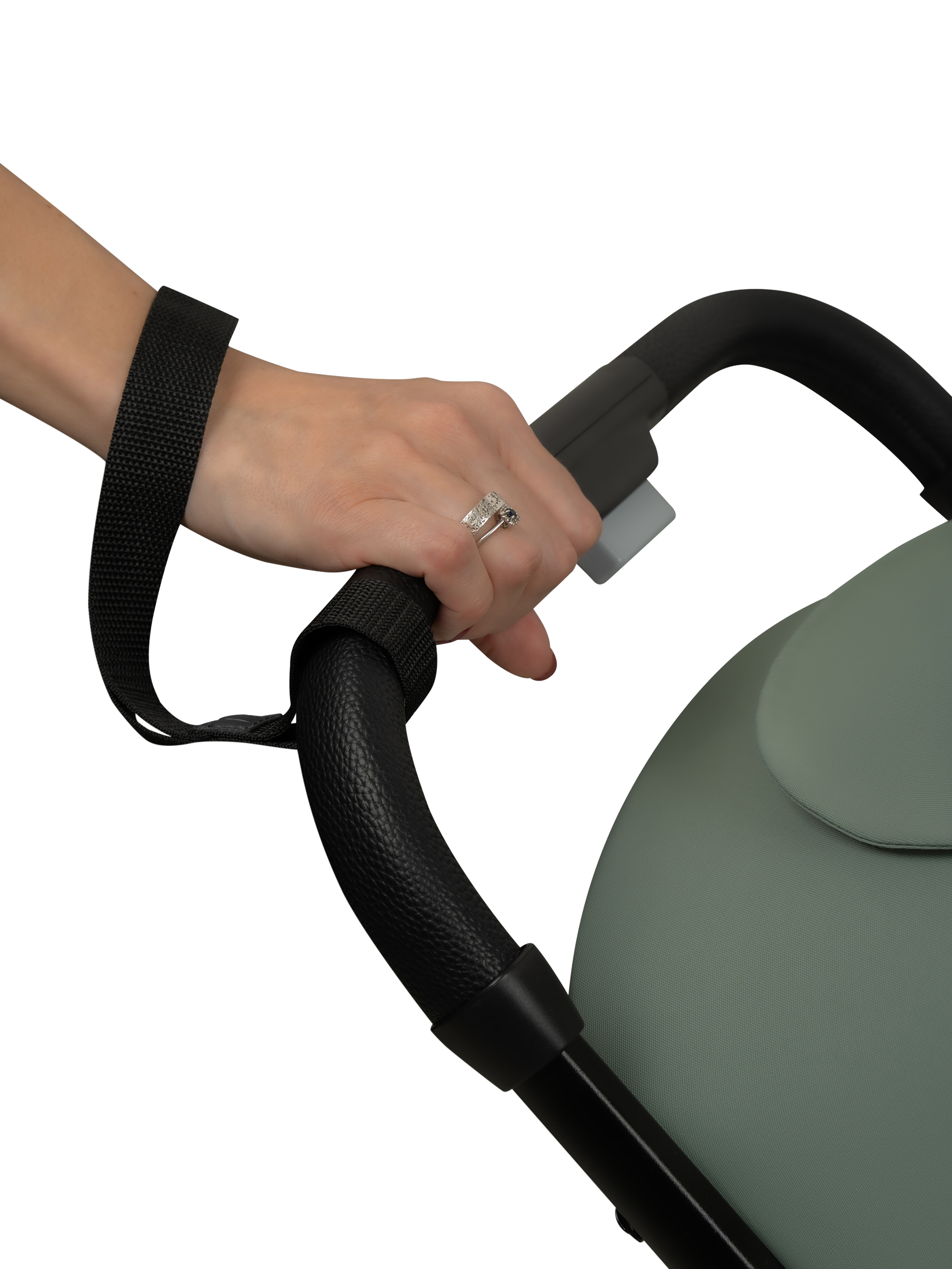 Коляска прогулочная JOVOLA Skill зеленый - фото 29