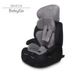 Автокресло BabyGo Drive FIX Isofix 1/2/3 (9-36 кг) серый