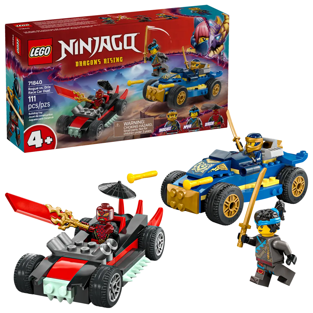 Конструктор LEGO NINJAGO 71840 111 дет. - фото 1