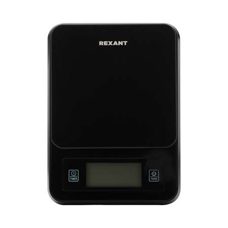 Весы кухонные REXANT электронные с платформой из нержавеющей стали с термощупом