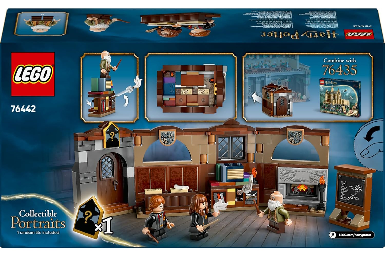 Конструктор LEGO Harry Potter Хогвартс Урок заклинаний блочный - фото 6