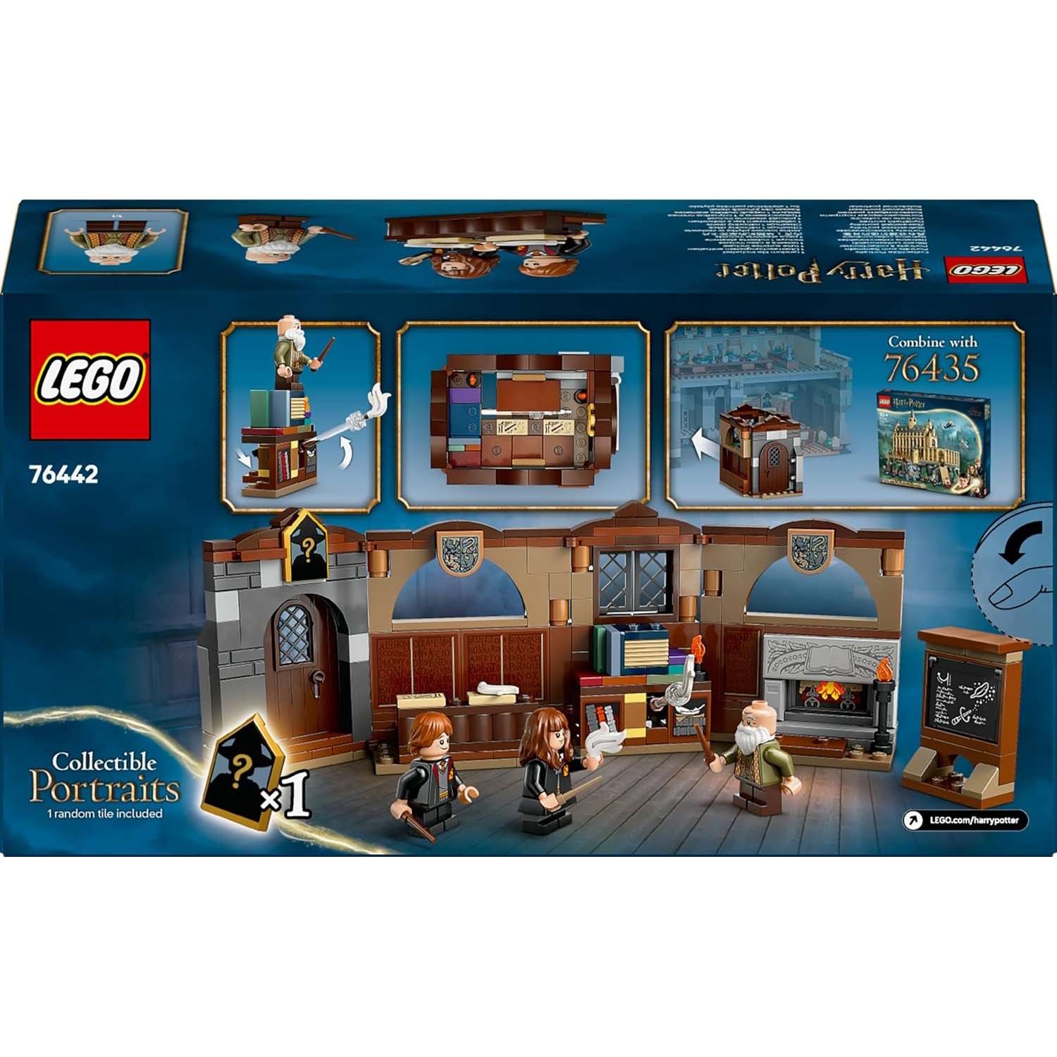 Конструктор LEGO Harry Potter Хогвартс Урок заклинаний блочный - фото 6