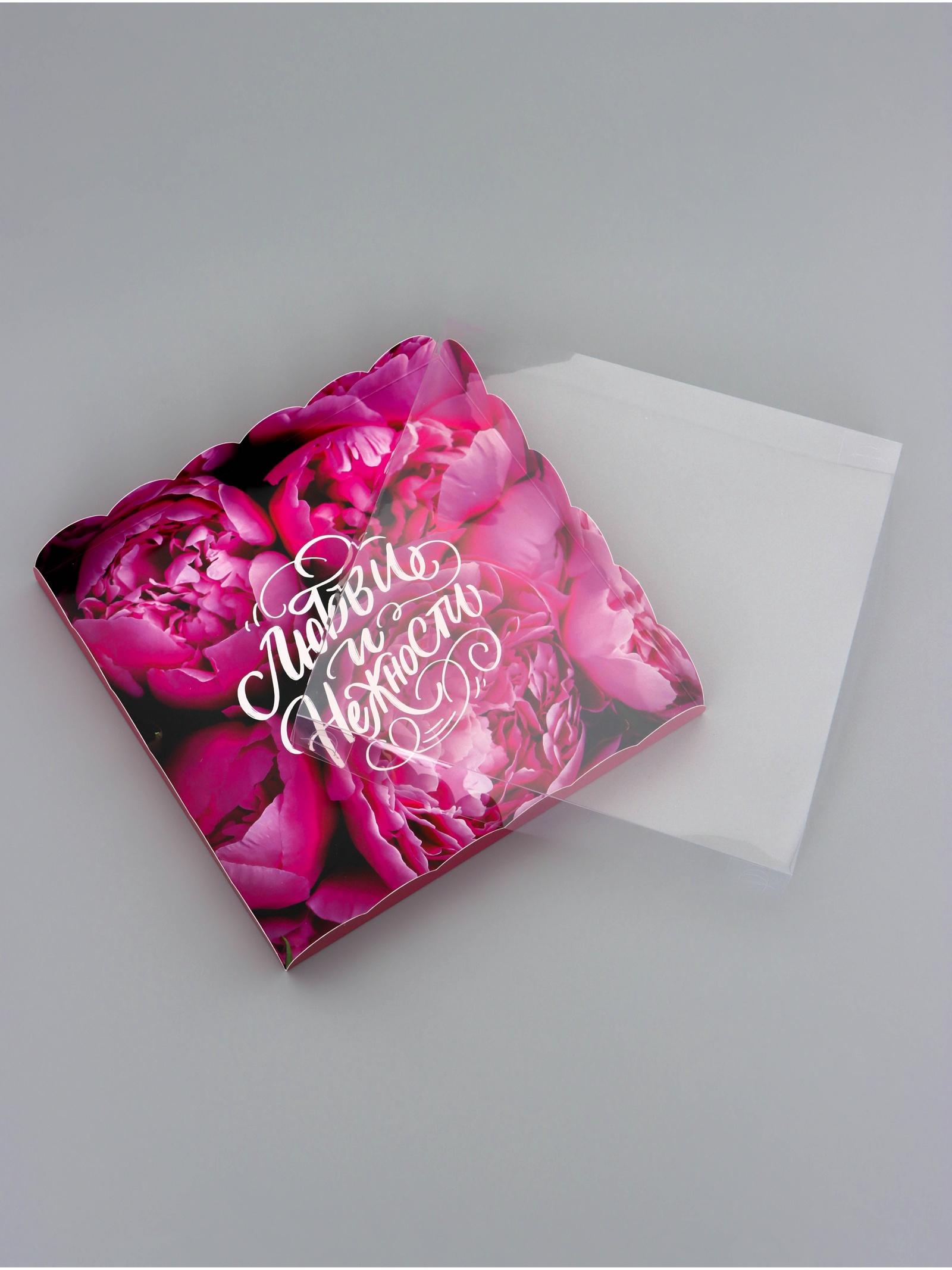 Коробочка UPAK LAND для печенья Комплимент 21 х 21 х 3 см - фото 1