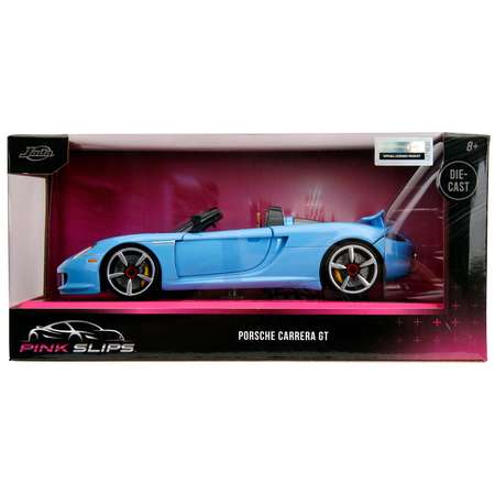 Автомобиль Jada Porsche Carrera GT Pink Slips 2005 1:24