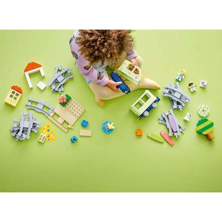 Конструктор LEGO DUPLO Поезд приключений блочный