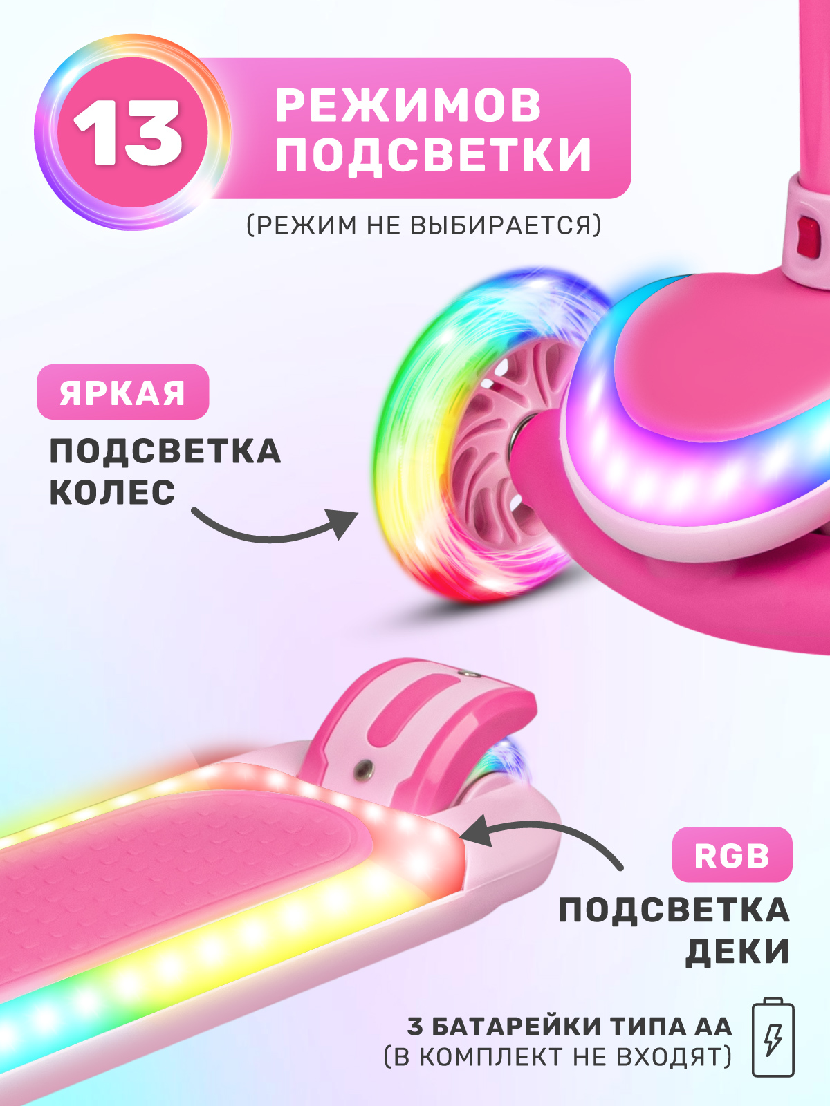 Самокат CITYRIDE трехколесный - фото 2