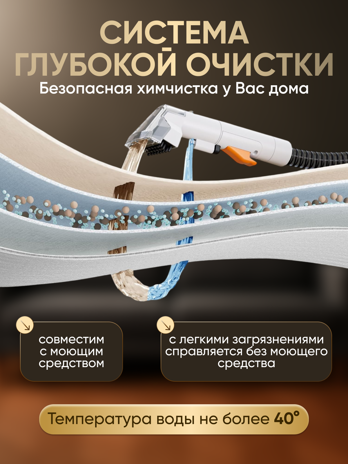 Моющий пылесос BarryBarbb К-1 - фото 6