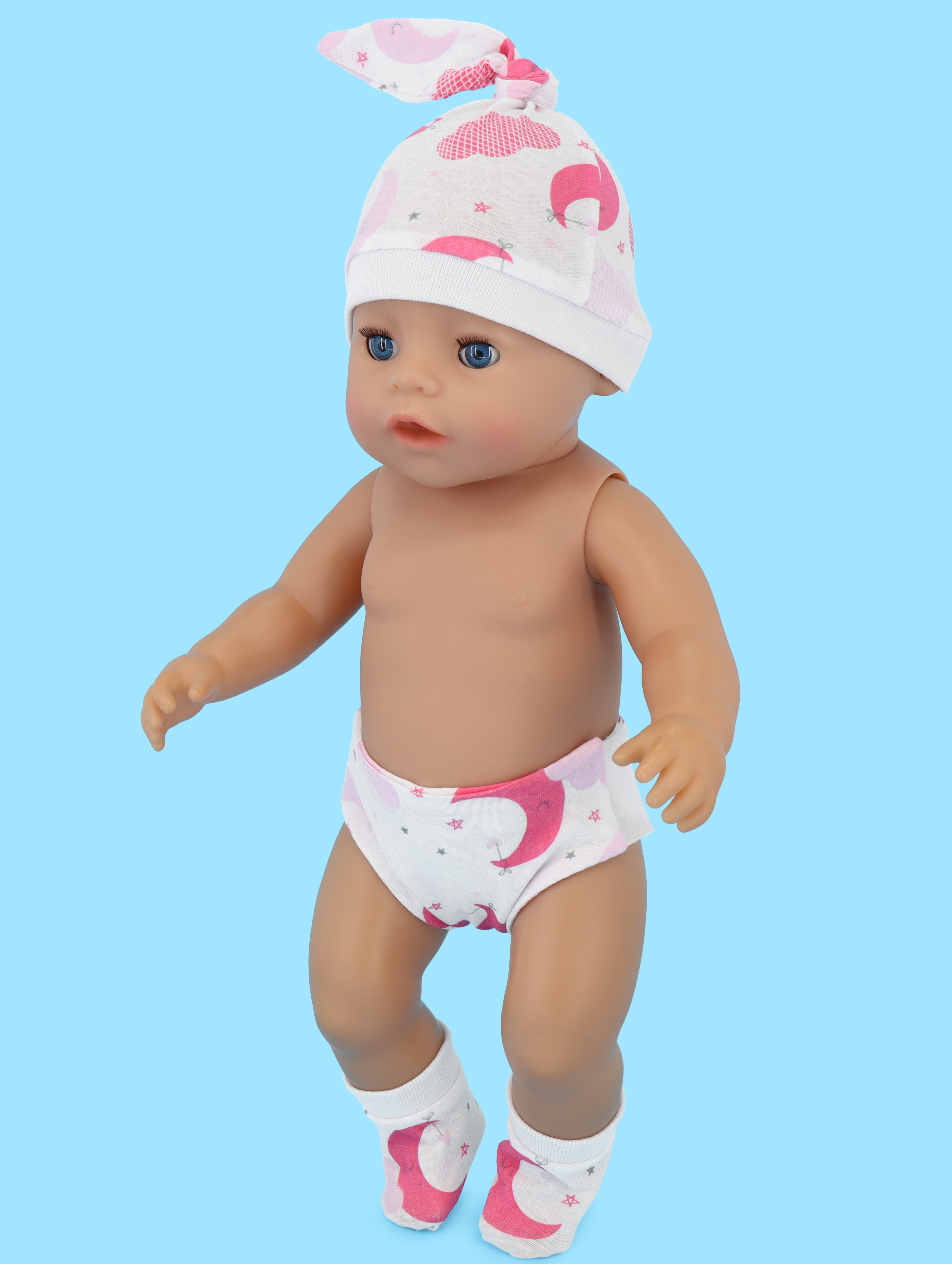 Одежда для кукол Модница 6116белый-розовый - фото 11