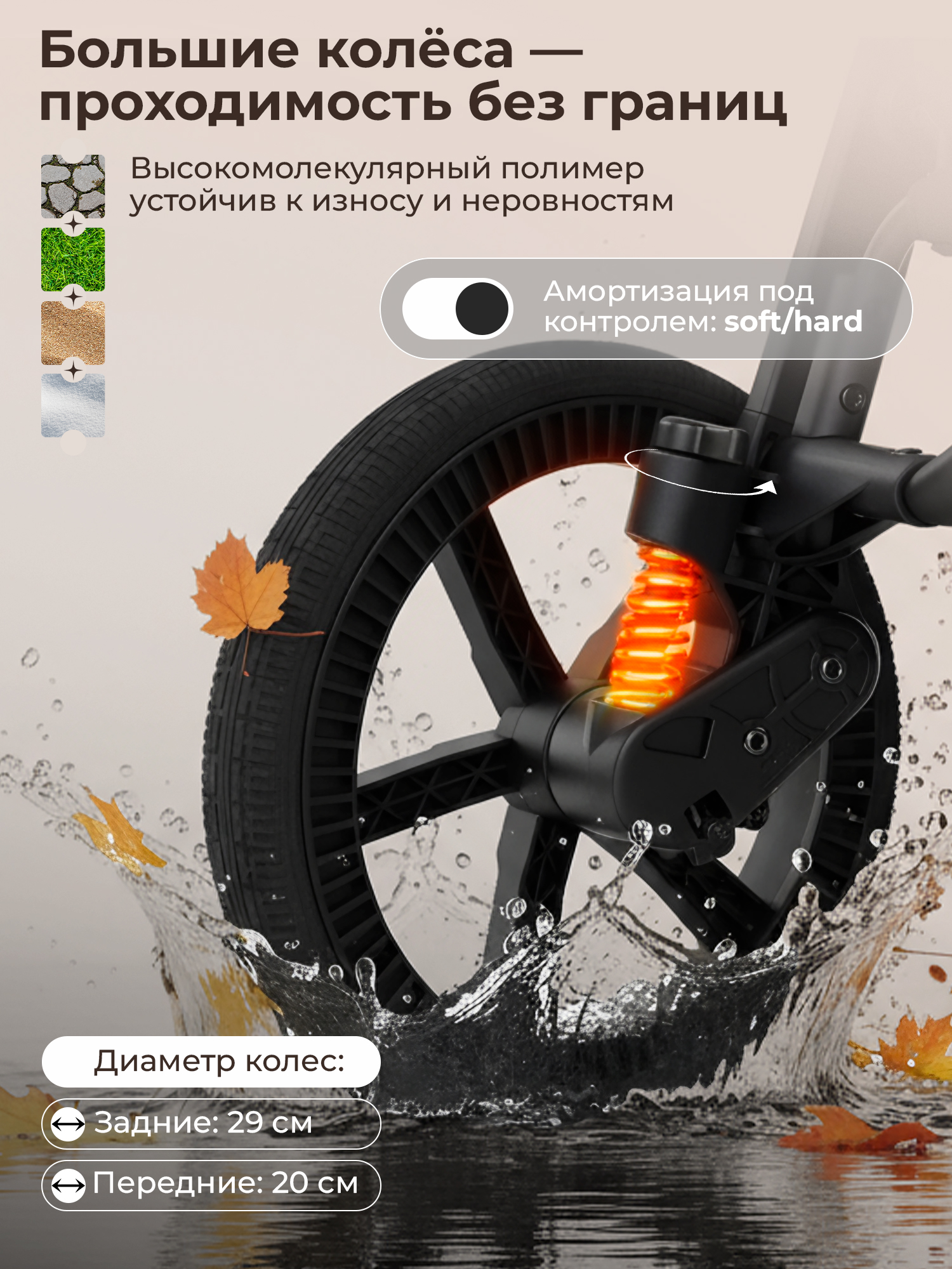 Коляска прогулочная Sweet Baby Unica Green зеленый - фото 9