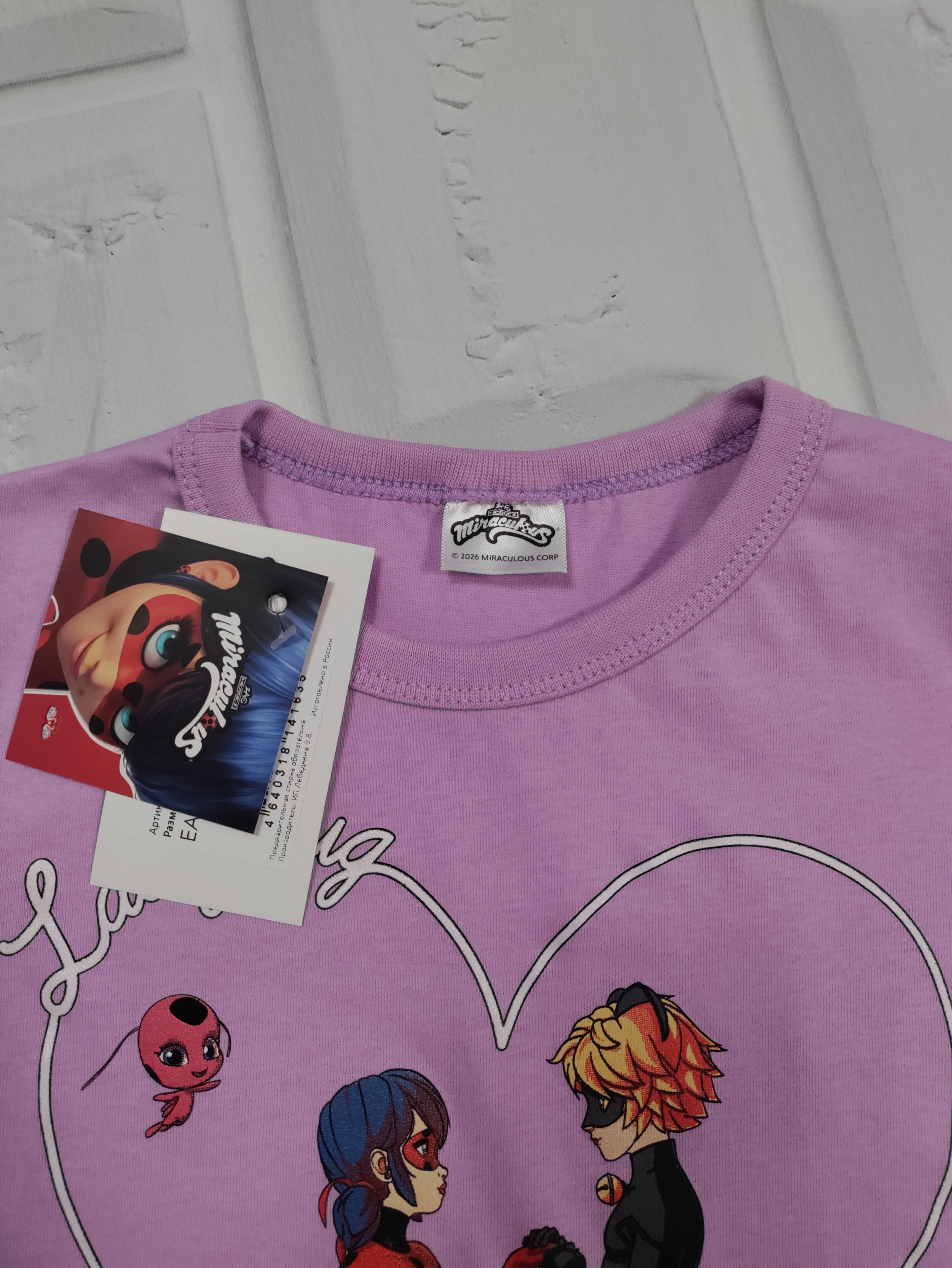 Футболка Леди Баг и Супер Кот 33719Ф - фото 3