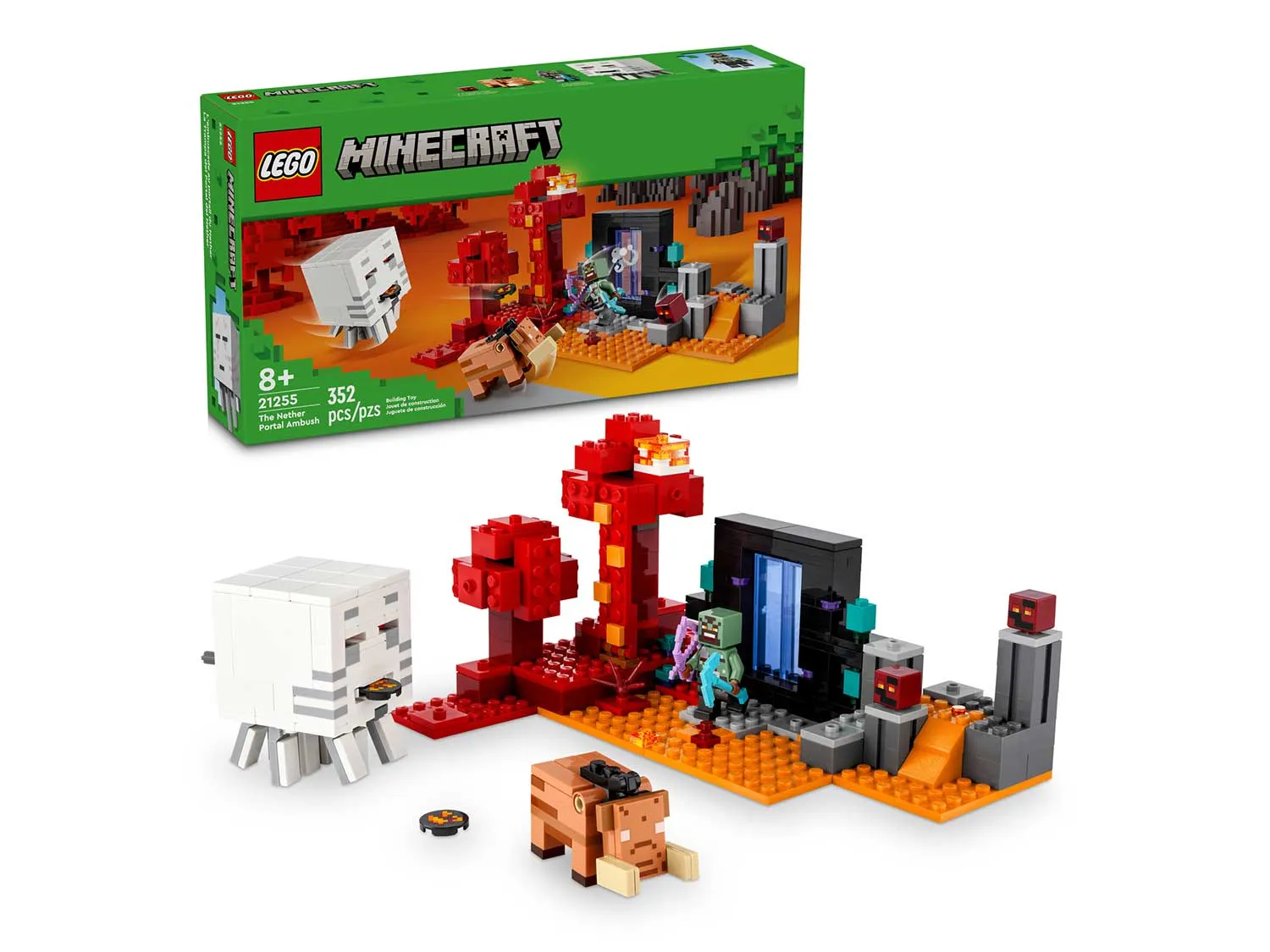 Конструктор LEGO Minecraft 21255 352 дет. - фото 1
