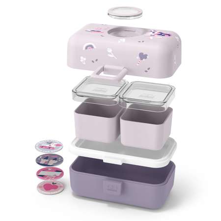 Ланч-бокс Monbento MB Tresor Purple Ballet